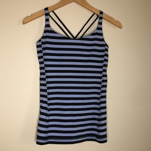 3/$25 🙌🏼 Lululemon Polar Haze Free to Be Strappy Athletic Tank Top 8 - Picture 4 of 9